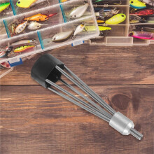 Stainless Steel Fishing Harpoon - 5-Prong , Portable for Freshwater & Saltwater, Large Fish & Mole