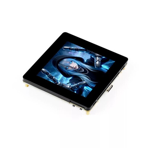 ESP32-C6, Tela LCD de 2,73 Polegadas, CI Driver ILI9488, Wi-Fi 6/ 5 Integrado, Sensor de Temperatura e Umidade 2