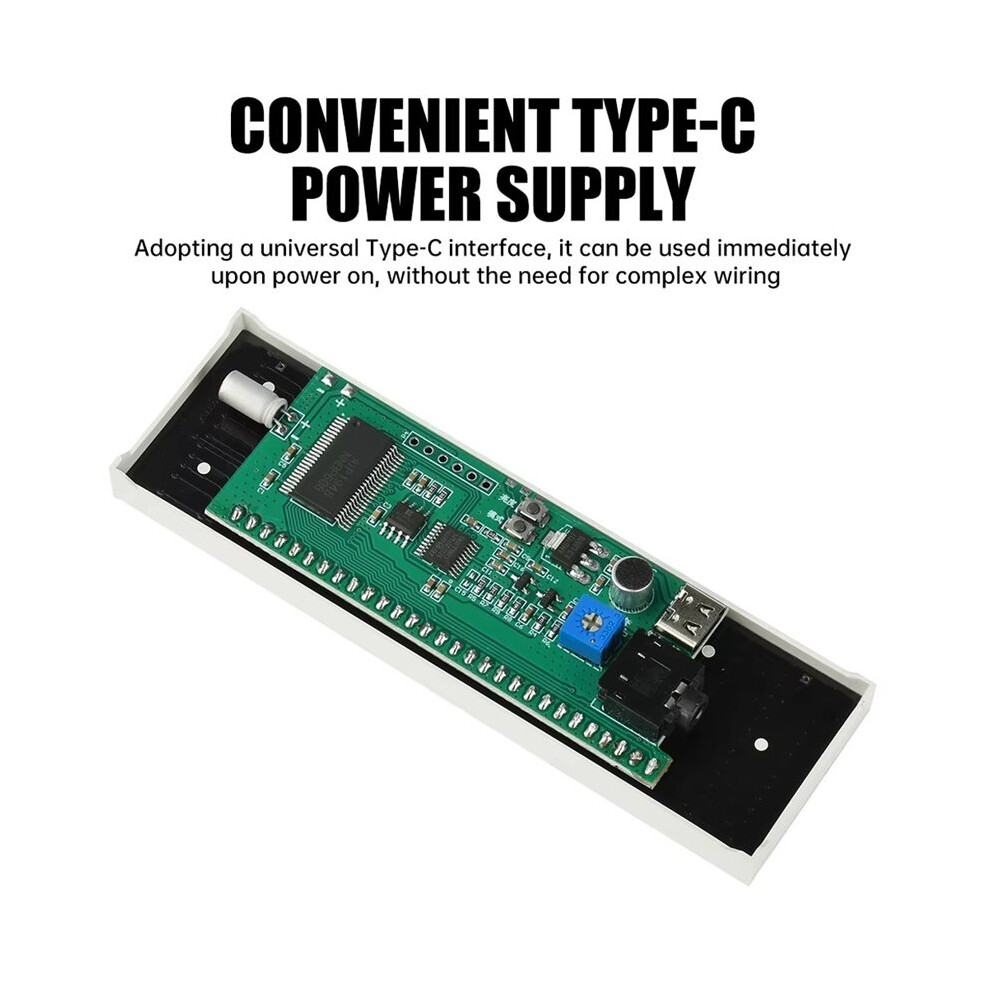 Multi-Mode Voice Control Music Spectrum LED Pickup Rhythm Analyzer ...