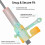 6 Sets Silicone Charging Cable Protector for /USB, Anti-Breakage, Dustproof Organizer Protection 5