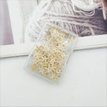 100PCS Estrellas de Mar Naturales 0.2"-0.6" para Decoraciones del Hogar Perfectas para Fiestas de Tema Playa y Manualidades DIY