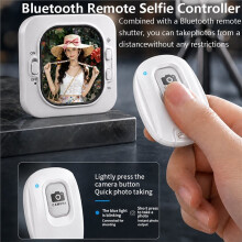Magnetische Telefoon Selfie Scherm Bedrade Achtercamera Monitor Vlog Live Streaming Video Recorder met Selfie Afstandsbediening
