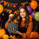 Cesta de Decoração de Halloween - Cesta de Abóbora de Corda de ALgodão para Doces, Presentes e Diversão Sazonal B 3