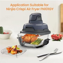 Fryer Cooking Rack Fit for FN101 Stainless Steel Roasting Baking Steaming Cooling Rack for Home