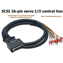 IO Servo SCSI Verbindungskabel mit Anschluss für für für Yaskawa für Delta 26 Pin CN1 Steuerdraht 1m