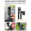 Accessori per Supporto Parabrezza per Moto per  Pocket 4P per Action Camera per   Ultra/X4 Air 8