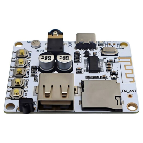 5.4 Audio Receiver Board with USB/TF Playback Support Lossless Decoding AAC MP3 WAV FLAC APE for Car Home 2