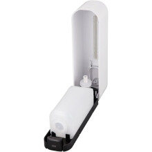 Distributeur de Savon Mural, Distributeur de Savon pour les Mains/Shampooing/Gel Douche, Adapté pour les Salles de Bains, Cuisines et Bureaux