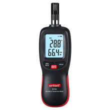 WINTACT Digital Psychrometer & Temperature Humidity Meter Measures Dew Point, Wet Bulb, and Moisture. LCD Backlight.