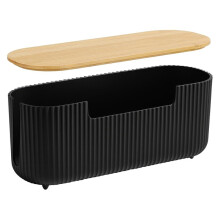 Cable Management Box - Desk Cable Tidy Box for Organizing Cords, Strips, and USB Hubs