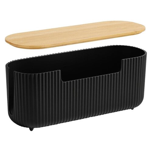 Cable Management Box - Desk Cable Tidy Box for Organizing Cords, Strips, and USB Hubs