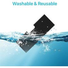 1set/8pcs WH01X35719 Lint Filter for the GE Profile Washer-Dryer Combo PFQ97HSPVDS is Hand-Washable and Reusable.