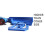 Racetrack Connectors, 90 Degree Replacement Curved Track Pieces 4-Pack Replacement for  Curved Track Corners 7