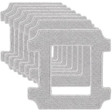 8-Pack Microfiber Cleaning Cloths for MOVA N1 Window Cleaning Robot Washable and Reusable Replacement Wiping Pads