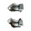 1set Stabilizer Mount 1044383 1188383 Suitable for  Model S/X 2012-2016 6