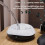 Flyings Saucer Aromatherapy Diffuser 200ml Essential Oil Diffuser Ultrasonic Cool Mist Humidifier 7-Color LED Flame A 2