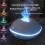 Flyings Saucer Aromatherapy Diffuser 200ml Essential Oil Diffuser Ultrasonic Cool Mist Humidifier 7-Color LED Flame A 4