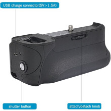 Batterigrepp för A6300 Pro A6300/A6000, Inbyggd Fjärrkontroll, Vertikal Fotograferingsfunktion, Skärmlås