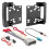1 Set Kit di Montaggio per Autoradio Doppio DIN da Cruscotto (con Cablaggio) per Modelli per ,  e Compass Dal 2007 al 2016 1