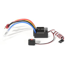 HG1060 Waterdichte 60A Geborstelde ESC 3A/6V BEC voor 550 540 Motor 1:10 RC Crawler Truck Auto Onderdelen Zwart
