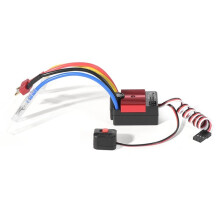 HG1060 Waterproof 60A Brushed ESC 3A/6V BEC for 550 540 Motor 1:10 RC Crawler Truck Car Parts Red