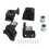 1set Headlight Bracket Kit (Right) 5N0998226B 5N0998225B for  A4L Q5   2012-2017 Models 2
