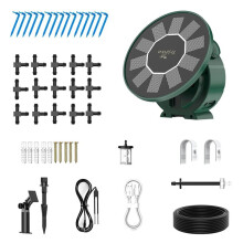 Solar Automatic Drip Irrigation System Kit for Garden Outdoor/Indoor Garden System Water Soil Humidity Detection
