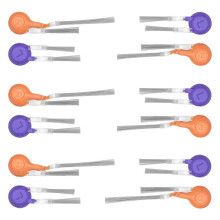 Lot de 12 Brosses Latérales de Rechange pour Aspirateur Robot pour Flow: Durables, Faciles à Installer, Nettoyage en Profondeur