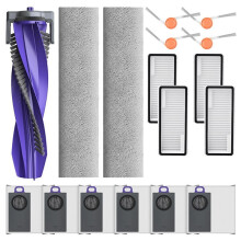 Kit D'Accessoires de 18 Pièces pour Aspirateur Robot pour FLOW 2: Solution de Nettoyage Complète
