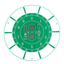 Elektronisch Rad van Fortuin met Prijzenloterij en LED-Verlichting, DIY Elektronicakit voor Feesten en Evenementen (Losse Onderdelen)