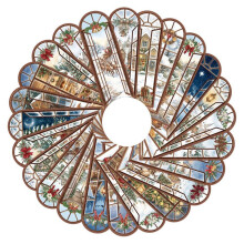 24PCS Christmas Bookmarks Winter Tags for Women, Men, Kids, Book Lovers, Teacher, Student, Holiday, Xmas Gifts