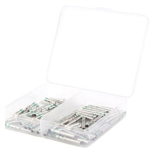 1set DT Series Solid Contact Connector Kits, Universal Contact Automotive Terminals, with Green Terminals