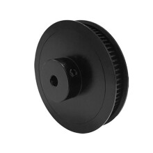 80Teeth Timing Pulley GT2/2GT Synchronous Pulley 5mm Bore for 6mm Timing Belt for 3D Printer CNC Blcak