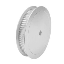 80Teeth Timing Pulley GT2/2GT Synchronous Pulley 5mm Bore for 6mm Timing Belt for 3D Printer CNC Silver