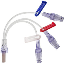 25pcs I.V Extension Set,3-Way I.V Extension Set,I.V Tubing for Lab and Veterinary