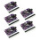 5 Stuks DAC-Modules MCU-1334 UDA1334A I2S DAC-Audiostereodecodermodule voor  3,3V - 5V 1