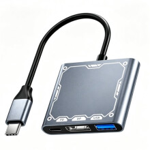 Adaptador USB C A , Tipo C A DP 1.4+USB 2.0+PD Carga de 100W, Modo DP ALT para