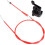 Kit de Câble D'Accélérateur à Pouce Rouge pour Quad VTT 50-250 CC 1