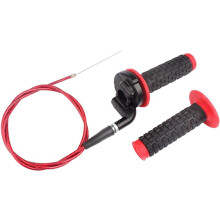 Puños de Manillar de 7/8" (22 mm) con Cable de Acelerador para Minimotos, ATV, Quads, Pit Bikes y Motos de de 50 Cc A 250 Cc