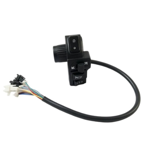 Interruptor Multifuncional Do Farol para Scooter Elétrica para  V3 Pro - Interruptor de Seta - Peça para Scooter