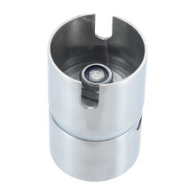 1Pc 304 Stainless Steel Fishing Pole Converter 360 Degree Rod Holder Adapter for Boats Marine Accessories