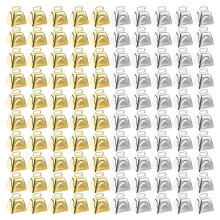 100 Pcs Cow Bells for Crafts Christmas Small with Hooks Decoration for Birthday Wedding Party Christmas Dog Cat Decor