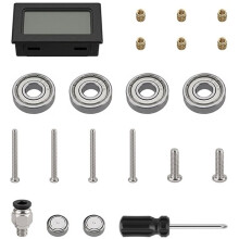 Suitable for 1KG Consumables, Retractable Scroll Holder Assembly Kit with Temperature and Humidity Display Screen