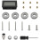 Suitable for 1KG Consumables, Retractable Scroll Holder Assembly Kit with Temperature and Humidity Display Screen 1