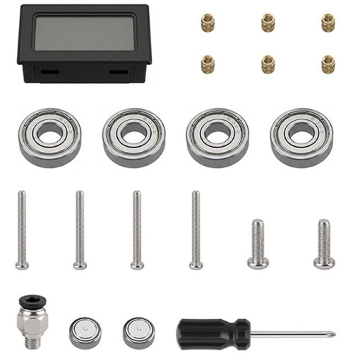 Suitable for 1KG Consumables, Retractable Scroll Holder Assembly Kit with Temperature and Humidity Display Screen