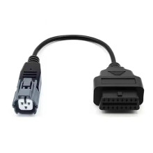 OBD2-Adapter voor Buitenboordmotor: 3-Pins Naar 16-Pins Diagnosekabel voor YDS-Systeem
