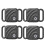 4 Pcs Silicone Case for UGREEN Tracker Tags, Secure-Fit Pet Collar Protective Case, Tracker NOT Included 2