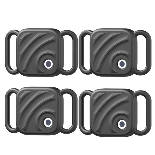 4 Pcs Silicone Case for UGREEN Tracker Tags, Secure-Fit Pet Collar Protective Case, Tracker NOT Included 1