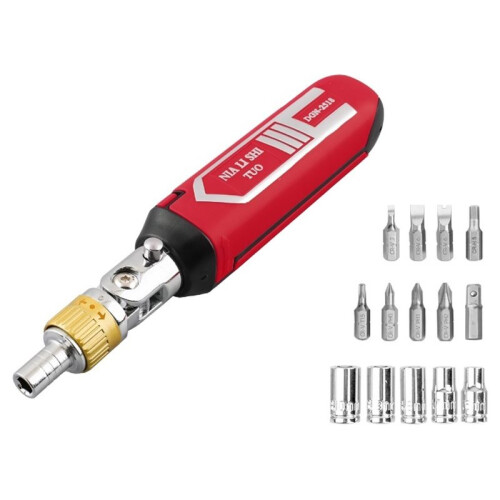 HI-SPEC Multi-Function Rotary Ratchet Screwdriver Torx  Magnetic Screw Driver Bits Hand Repair Tool Screwdriver Bit Set
