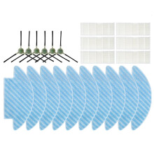Compatible for M210/ M210S/ M210B/ M213 , OKP Life/ / K3/ K3A/ K4/ K5 Side Brush Filter Mop Cloth Parts 22pcs